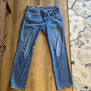 Levi's 514 Blue Straight Jeans Classic Style